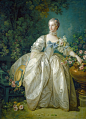 #Francois Boucher#【布歇】【贝格特夫人】