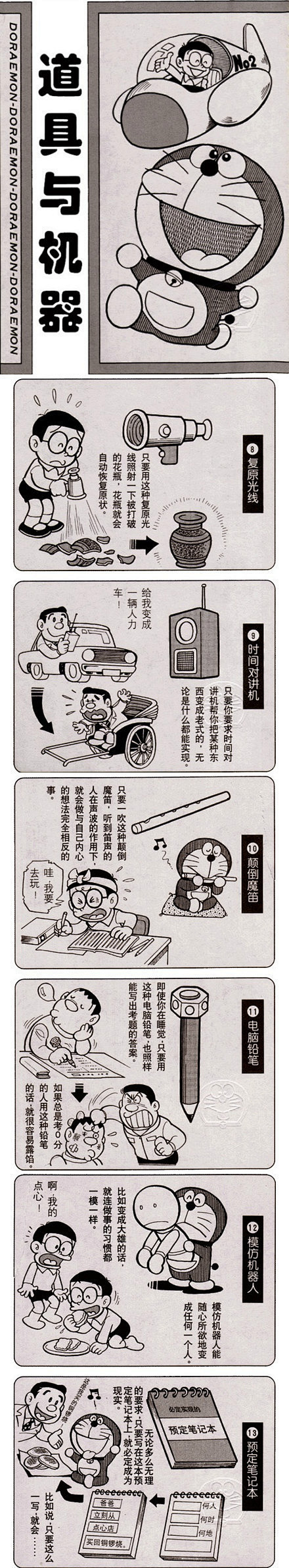【哆啦A梦道具图鉴不完全收集】其实，我就...