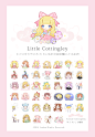 「LINEスタンプ　Little Cottingley」/「ロンドン」のイラスト [pixiv]