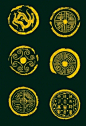 中国传统瓦当纹样，老祖宗的设计真棒 

#铺子设计素材精选# ⬅️戳话题，看更多 ​ ​​​​
