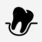 松动牙牙科牙医图标 页面网页 平面电商 创意素材