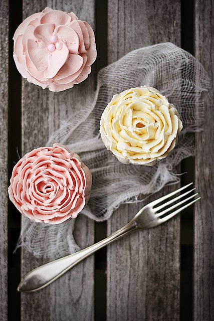 Vanilla cupcakes by ...