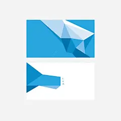 蓝色几何名片高清素材 免费png图片 免费矢量 创意 名片 抽象 蓝色 邀请函 元素 免抠png 设计图片 免费下载 页面网页 平面电商 创意素材