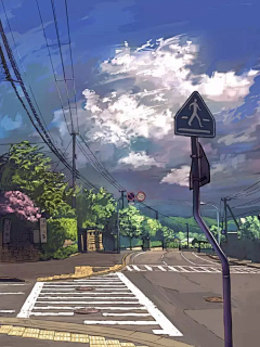卯辰采集到漫【场景】