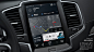 Sensus XC90 Volvo dashboard : Personnal project 2016. Redesign of the new Sensus touch display (mulititouch) used on the new Volvo XC90.