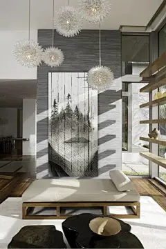 装饰画 地板 地毯 日式 家装空间 榻榻米 隔断 壁纸