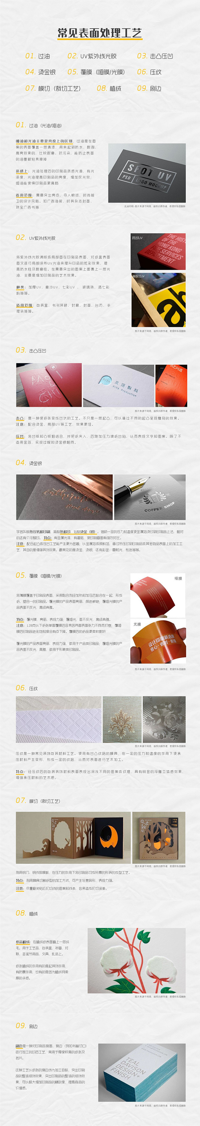 印刷表面处理工艺