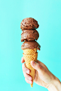 THE BEST Vegan Chocolate Ice Cream! SO creamy, rich and easy to make! #vegan #glutenfree #icecream #dessert #chocolate #recipe #summer #minimalistbaker