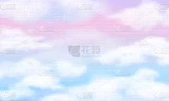 云,彩虹,天空,白色,幻想,巫术,活力,可爱的,云景