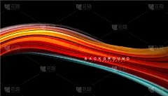 抽象,液体,流体渐变,背景,光亮,形状,白色,黑色,缠绕,弯曲