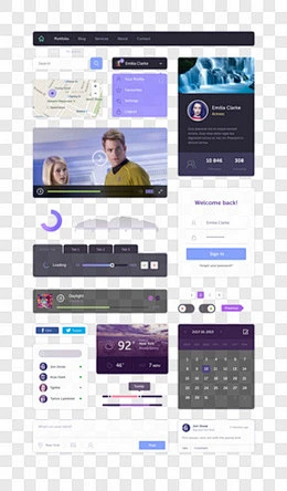 灰黑色UI工具包图标元素PNG图片 来自PNG搜索网 pngss.com 免费免扣png素材下载！