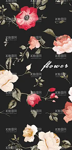手机壁纸  - 源文件下载【酷图网】手机壁纸,花,简约,流行,好看,