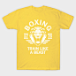 BOXING GYM by shirtwreck : Cool Boxing tshirt and merchandise perfect for any boxers out there who want to look the part at the Boxing gym during Boxing Sparring and Boxing Training.