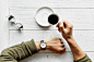 Person Holding Teacup