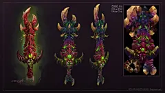 三视图_手绘_魔兽_星际争霸_heros_外星人_zerg_武器_disgusting_作品编号:508912_高清CG插画、原画下载_千画网588art.com