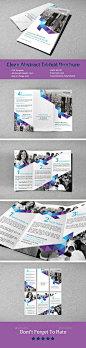 Clean Abstract Tri-fold Brochure Template PSD #design Download: http://graphicriver.net/item/clean-abstract-trifold-brochure-/14342978?ref=ksioks: 