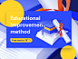 Educational operation design education ux image illustration icon design ui illustrations