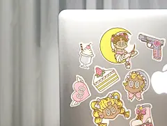 超多款 现货 韩国LEEGONG梦幻女孩星星蛋糕月亮甜点少女明信片-淘宝网