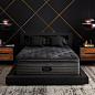 Beautyrest Black 卧室中卓越的 k 级床垫||系列：卓越的 k 级