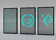 悟空模型网,3D展台模型免费下载,展览展示设计,展会照片,展示展览展会模型,百万瓦特,设计兵团