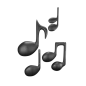 Music Notes  3D Illustration