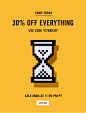 ENDS TODAY at 11:59 PM PT. 30% off everything. Use code CYBER30. SHOP NOW.