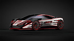 Keke甜椰采集到* *latest car livery*涂装