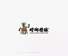 学LOGO-螳螂精酿-酒行业品牌logo-动物logo-面构成-怎样排列-传统logo