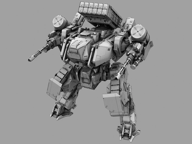 Mech-花瓣网