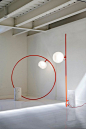 The Hoop and Staff Lamps by Far-flung Studio - The Architects Diary
