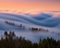 是云是海？是摄影师Nick Steinberg翻山越岭在海拔两千米以上高山拍到的云海～混摄绘#  #设计秀# ​​​​