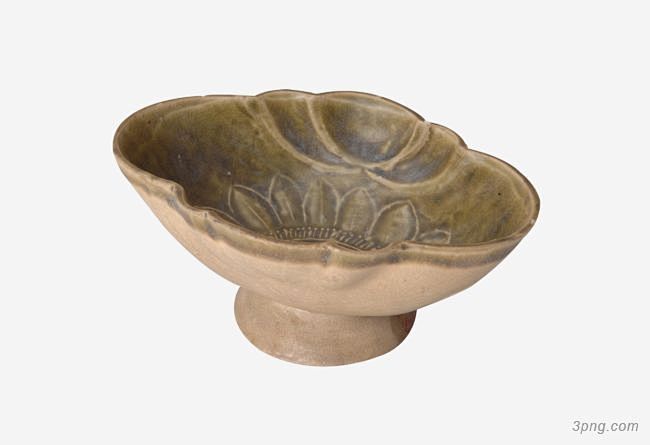 古代瓷杯，文物|古代|考古|出土|传统文化|白釉，|银杯|唐四狮|唐代