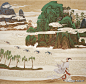 陈全胜《洛神赋》连环画组画-今日头条