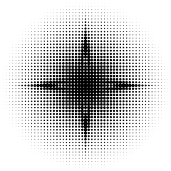 潮流酷炫抽象圆点阵列几何渐变肌理半调色波点免抠PNG (28)