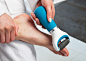 Scholl Velvet Smooth | Electronic foot file | Beitragsdetails | iF ONLINE EXHIBITION : The Scholl Velvet Smooth is an electronic foot file designed to offer the user a beauty salon treatment in the comfort of their own home. The device is designed to bala