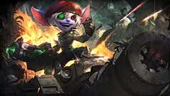 《英雄联盟》欧米伽小队新皮肤原画高清桌面壁纸