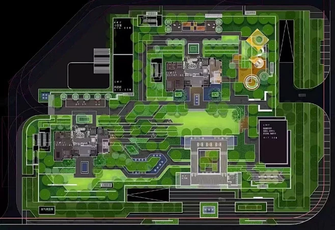 平面方案内的花瓣采集图片-胖子六