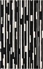 Candice Olson designed this linear graphic rug for Surya. (CAN-1998)