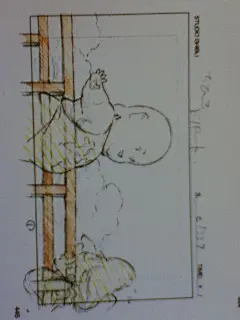 【珍藏】庞大的千与千寻手绘原稿_看图_千与千寻吧_百度贴吧