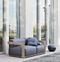 ARMCHAIRS AND SOFAS - CLAUD COLLECTION - Meridiani Srl