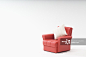 沙发,红色,软垫,无人,椅子正版图片素材
