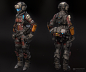 ArtStation - titanfall2 female pilot, Robb Shoberg