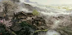 【古图专帖】——『手绘系列』——风景、楼阁、宫殿等各种场_古风图片吧_百度贴吧