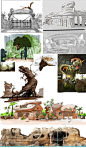 Mirabilandia, Dinoland, artworks