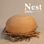 木头蛋~回形针磁吸  鸟巢 NEST 原木EGG |日式|原木|无印良品|饴品生活的图片