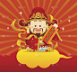 中国新年框架与中国神