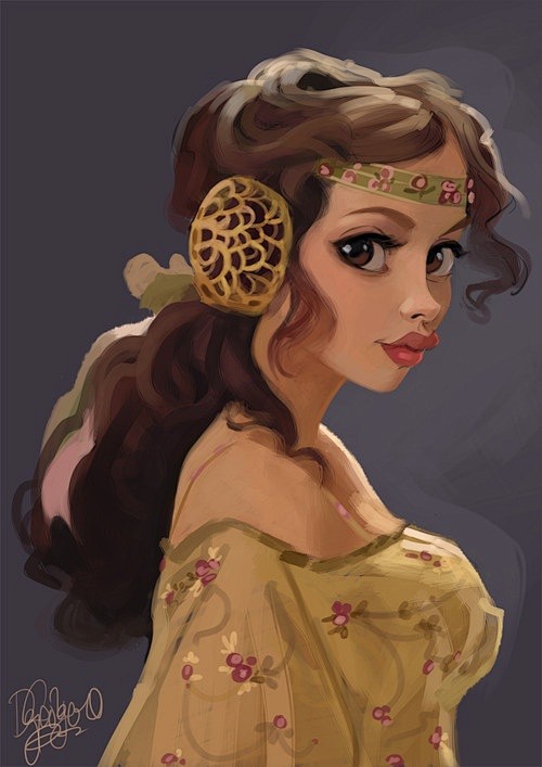 A Disney style Amida...