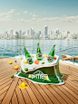 Perrier // Lightfarm Studios : Lightfarm Studios CGI work for Perrier's perennial 'Melting' campaign..