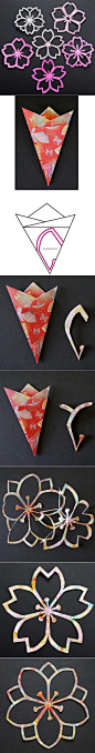 【纸艺】{DIY Paper Flower Cutting}@予心木子