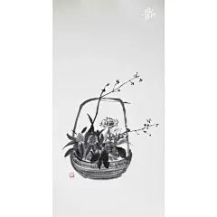 【器世界】名家字画 书画#禅意花鸟画 孙进手绘原稿#国画 收藏品  绘画的创作，就是心灵的创作。创作水平的高低，全取决于悟性的高低。老庄哲学与禅宗思想都反复强调悟性要从自身心中去寻找。我们平常心绪散乱，烦躁不安，创作时，就要把心力集中忘怀万虑，去除烦恼，观心见性，自能感应，逐渐进入作画场，就能体现无尚智慧，将自身有形之体，融到无限的天地万物中去。